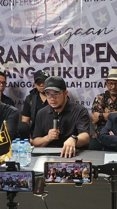 Partai Ummat Temukan Lebih dari Setengah Suaranya Hilang di Pemilu 2024