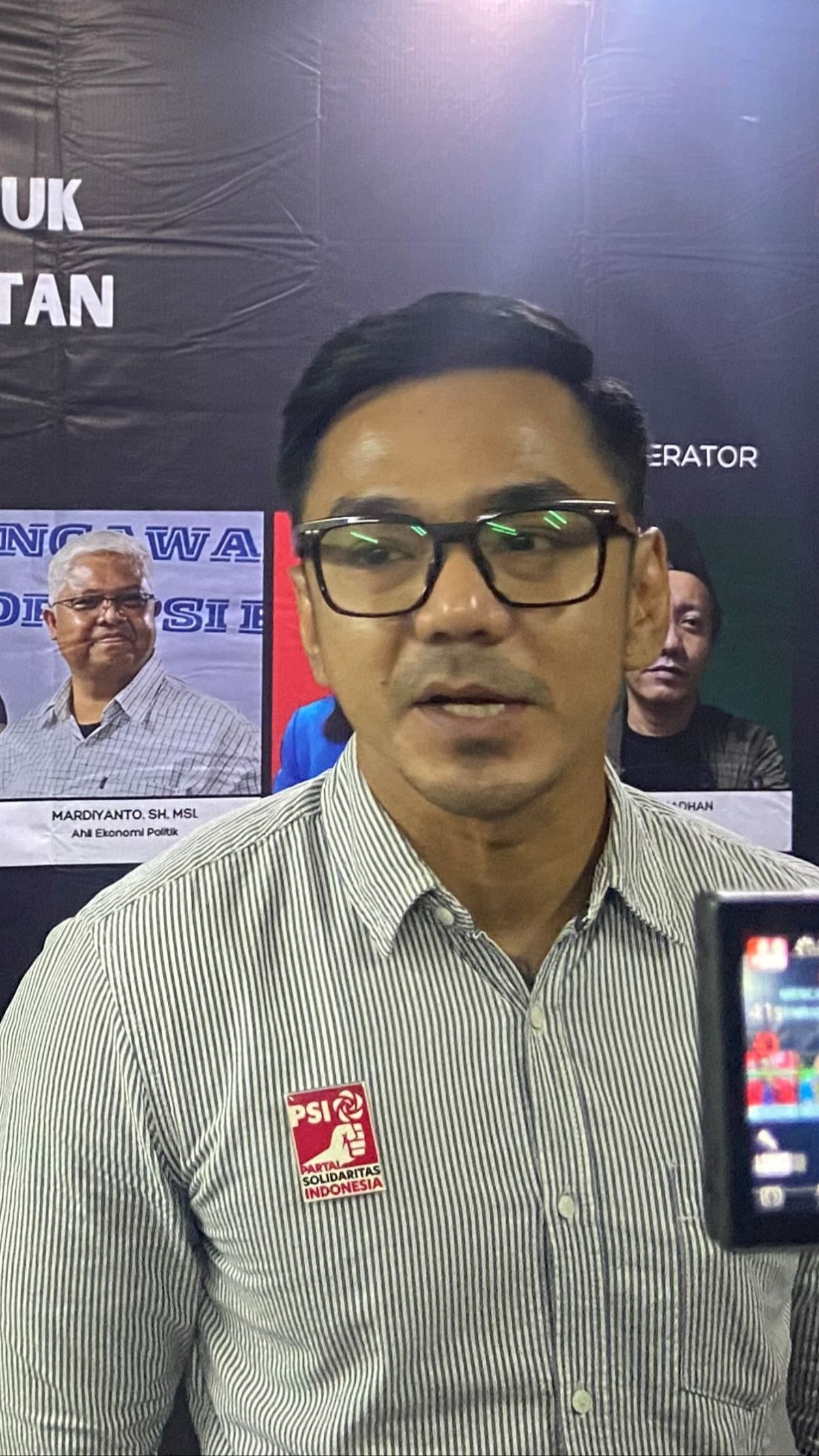 PSI Tetap Optimis Lolos ke Senayan, Mengingat Hasil Survei Sebelum Pemilu