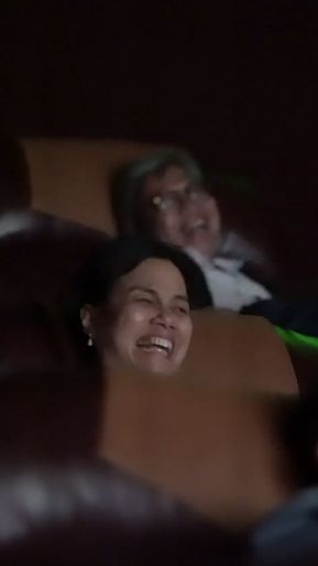 VIDEO: Ngakak Nonton Film 'Agak Lain', Sri Mulyani Tagih Indra Jegel dan Boris Bokir jadi Manusia Silver