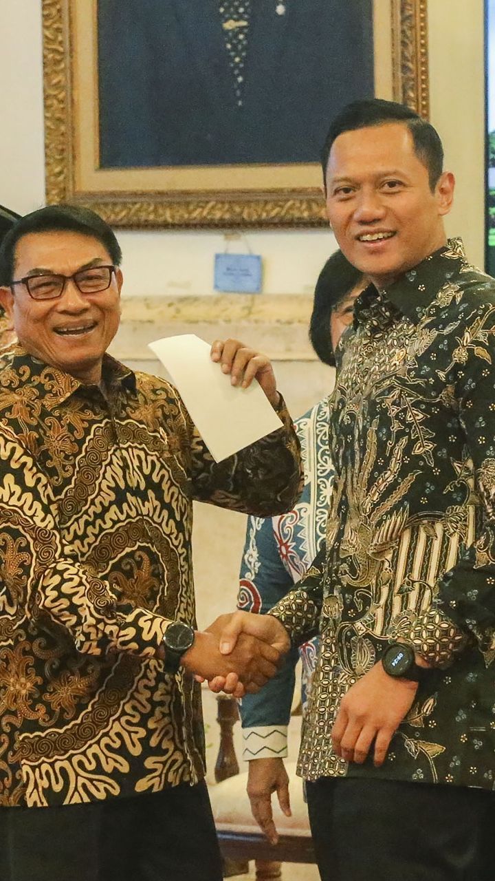 VIDEO: Momen Perdana AHY & Moeldoko Bertemu Akur Usai Pernah Berseteru Berebut Demokrat