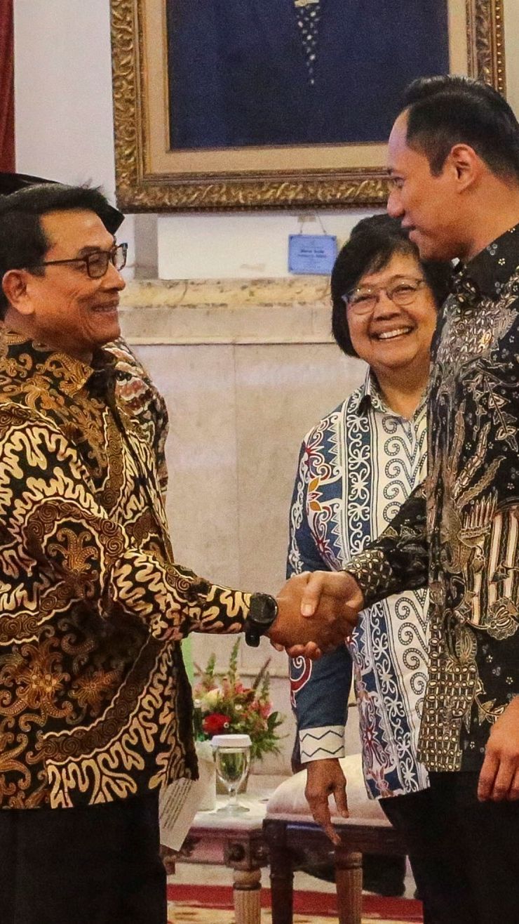 Jabat Tangan di Istana, AHY Bicara Hubungannya dengan Moeldoko