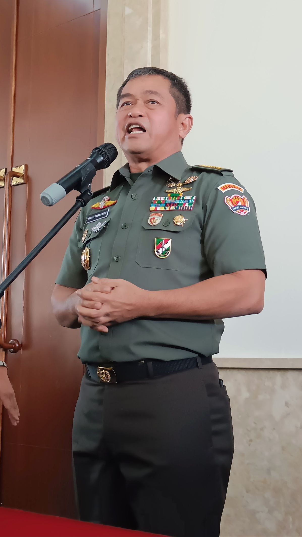 Kasad Jenderal Maruli Beberkan Kendala Kiriman Logistik Prajurit TNI di Papua