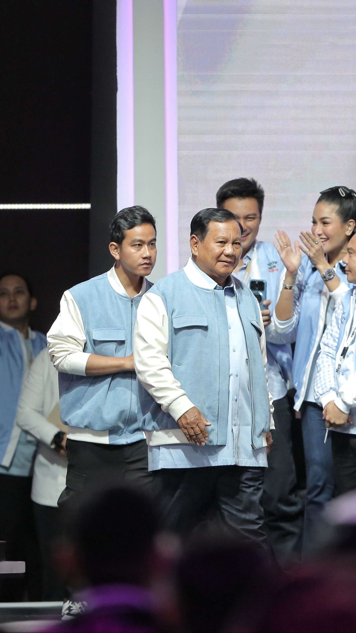 Potret Influencer & Kreator Indonesia Maju Saat Nobar Debat Capres, Ada Gita Sinaga Hingga Marshel Widianto