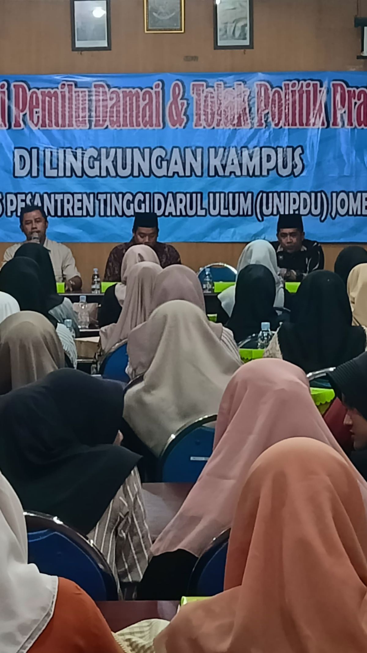 Sivitas Akademika Unipdu Jombang Serukan Pemilu Damai dan Tolak Politik Praktis