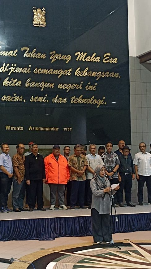 Guru Besar-Dosen ITB Minta Pemerintah Netral dan Beri Perlakuan Sama Bagi Setiap Kontestan Pilpres