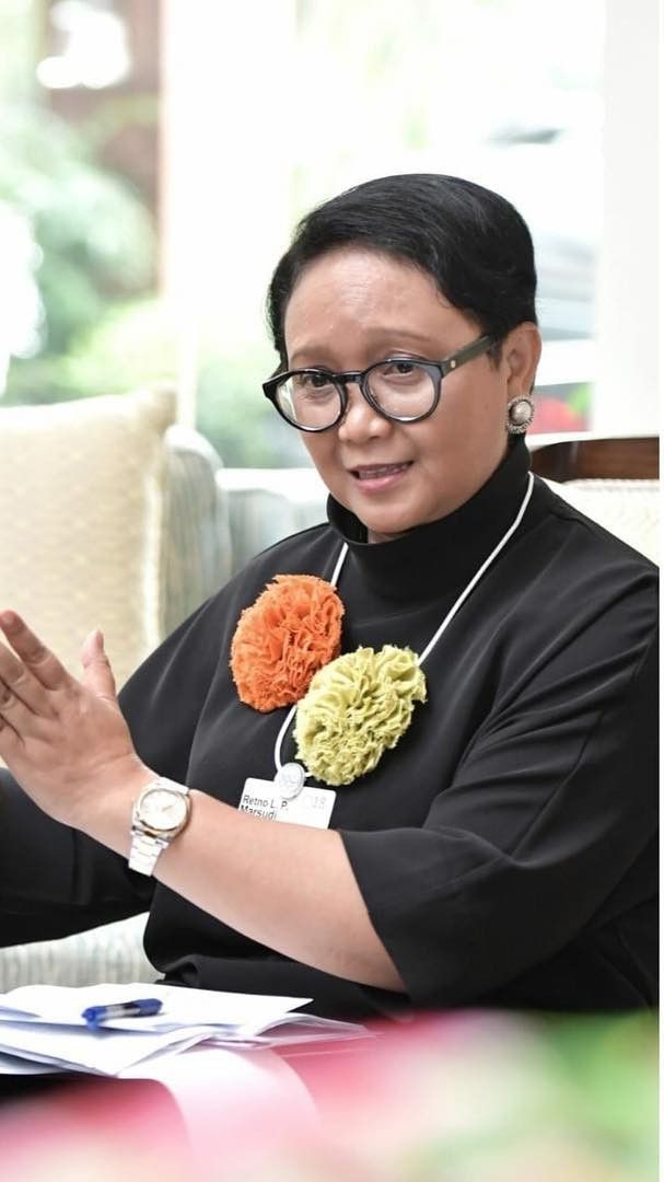 Menlu Retno Bantah Isu Mundur: Kabinet Baik-Baik Saja, Solid