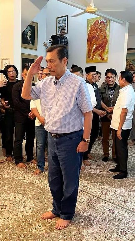 Luhut: Kalau Ada orang Bilang Jokowi Tak Bisa Kerja, Lihat Nih dengan Kepalanya!