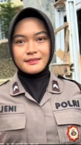 Sosok Polwan Cantik ini Bukan Sembarang Orang, Ternyata Juara Tinju Tingkat Nasional