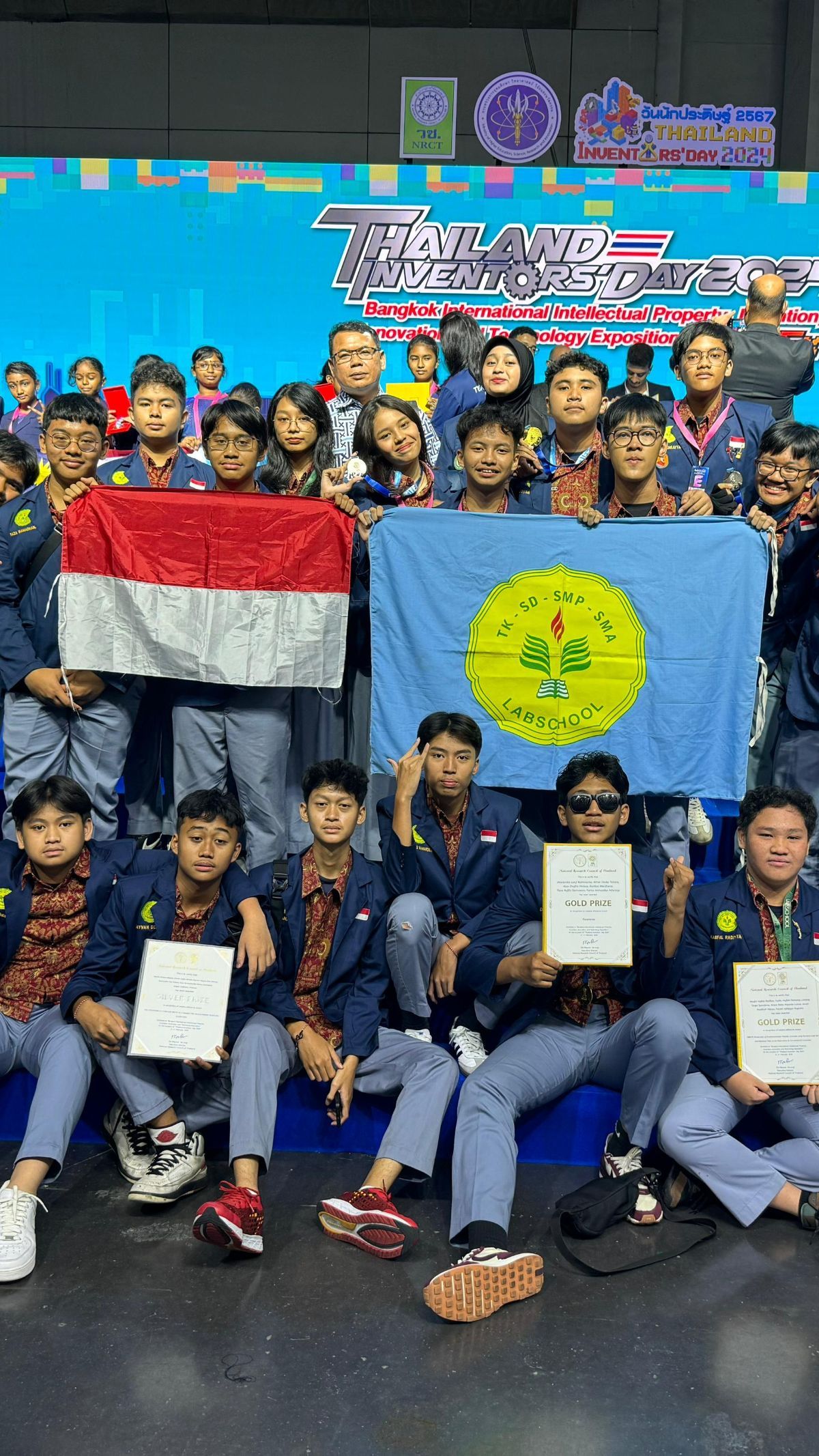 Siswa SMA Labschool Cibubur Borong Medali Emas di Penemu Internasional