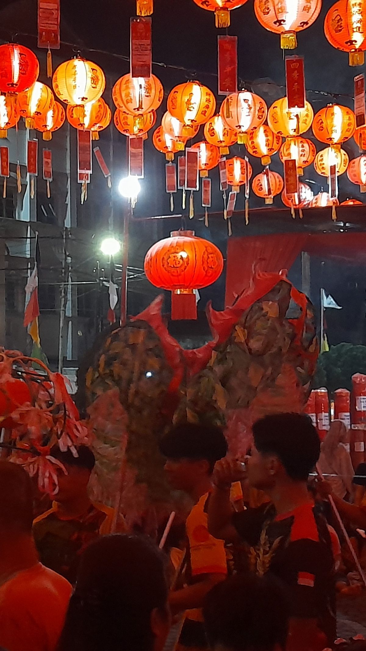 Meriahnya Perayaan Imlek di Kota Padang, Semarak dengan Lampion dan Barongsai