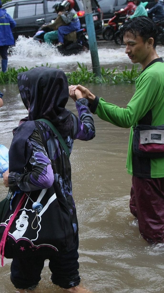 Ini Lokasi di Jakarta yang Masih Terendam Banjir