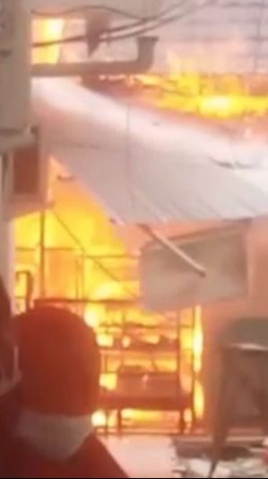 RS Dunda Limboto Gorontalo Terbakar, Pasien Panik dan Berhamburan Keluar