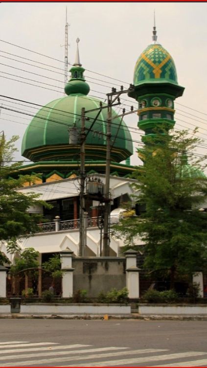 Keunikan Masid Jami' Lasem Rembang, Terdapat Mustaka Tua Bergaya Hindu