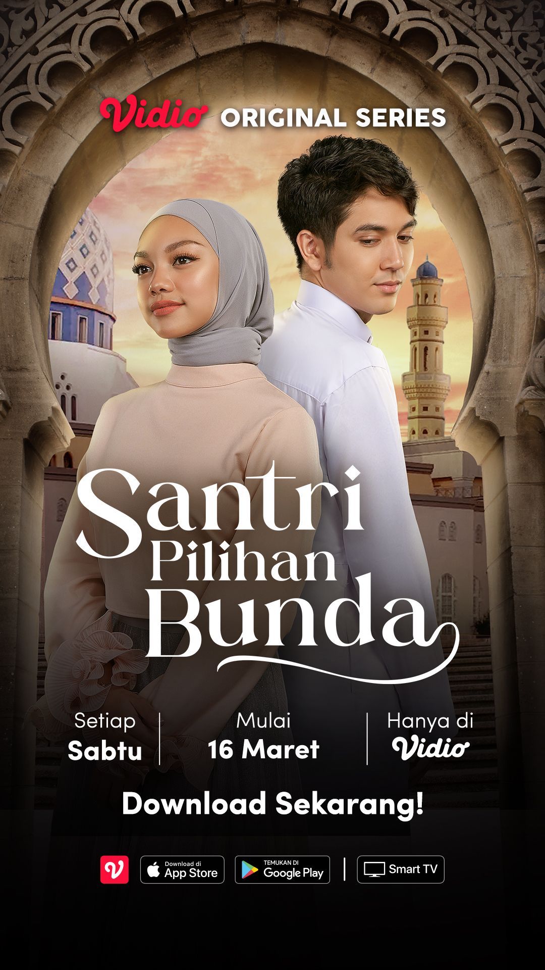 Series Terbaru Naura Ayu 'Santri Pilihan Bunda' Siap Menemani Selama Bulan Ramadan, Tayang di Vidio!