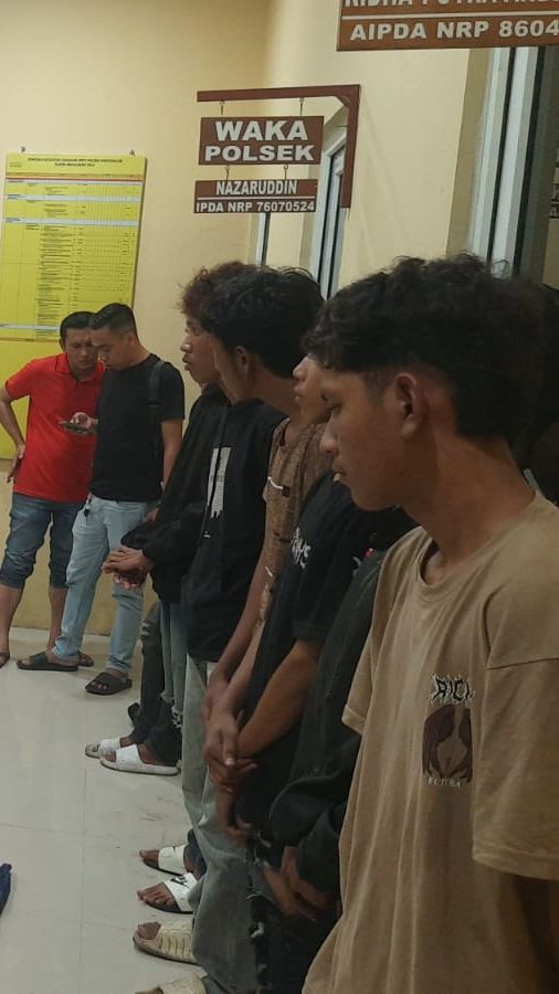 Sering Berulah, Geng Remaja di Aceh Besar Ini Disanksi Sebulan Tadarus Alquran di Kantor Polisi