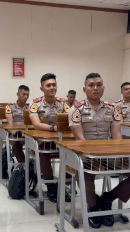 Jelang IBL, Para Taruna Akpol Diberi Pesan Oleh Komadan 'Jangan Pelanggaran Masih Panjang Kalian dan Kerjakan Tugas'