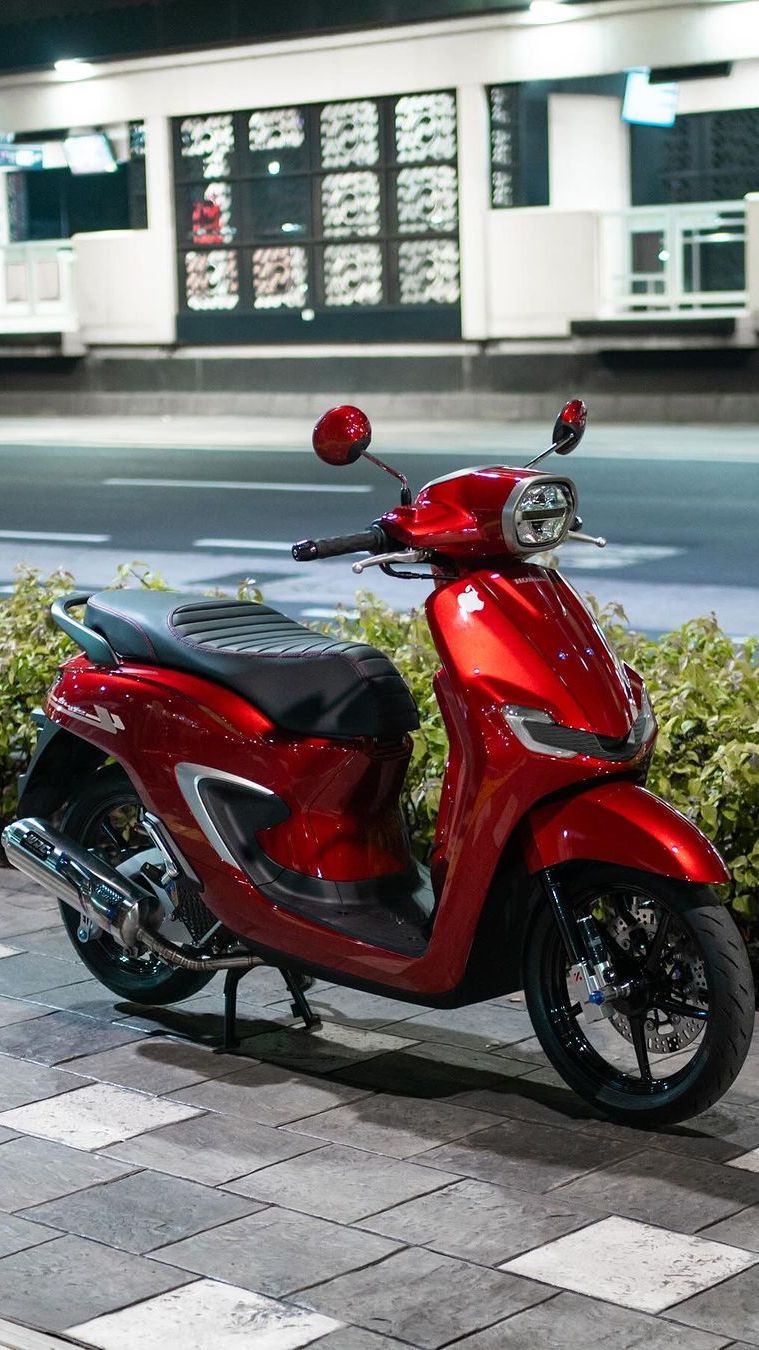 7 Potret Modifikasi Honda Stylo 160, Usung Gaya Street Racing - Galeri ...