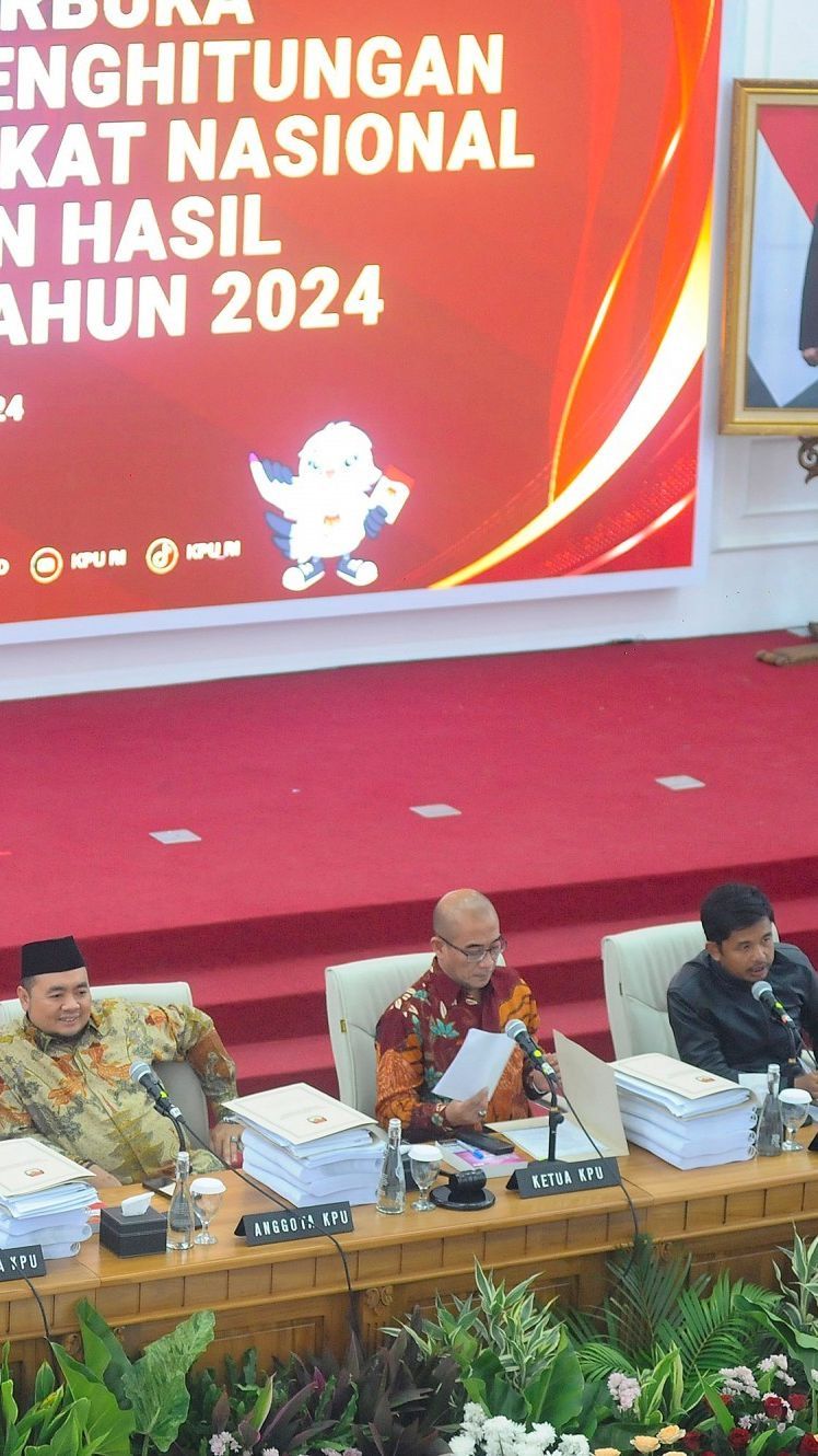 KPU Lanjutkan Rapat Pleno Hasil Rekapitulasi Suara Pemilu 2024 di 5 Provinsi