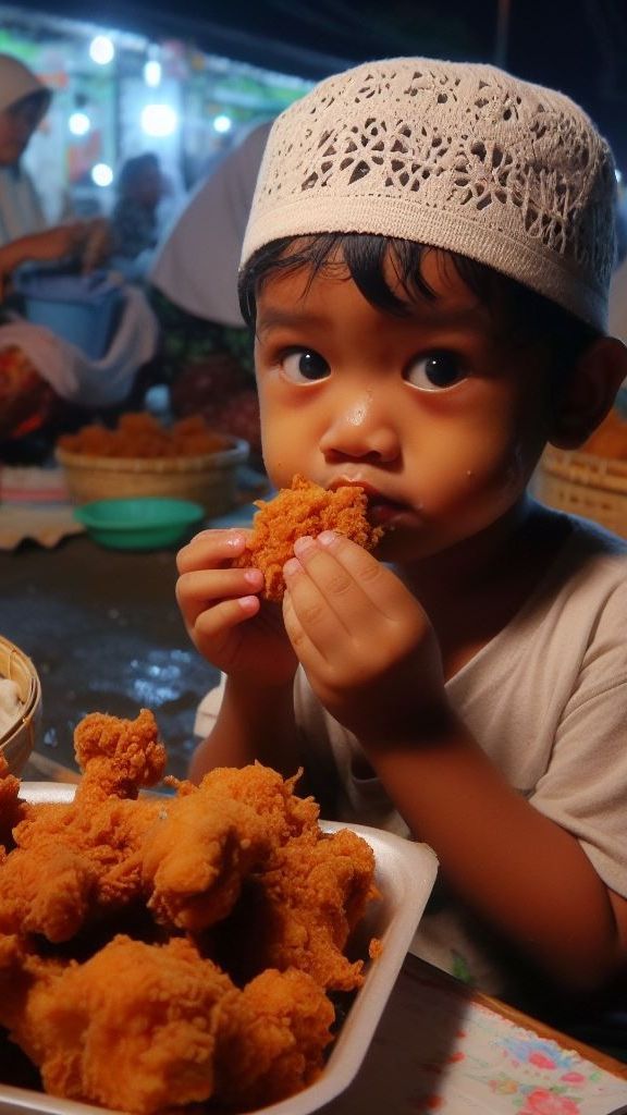 Anak yang Belajar Puasa Tidak Disarankan Berbuka dan Sahur dengan Junk Food