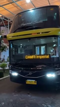 Tiket Setengah Juta, Begini Naik Bus Damri Double Decker yang Mewah dan Elegan Pasti Nyaman Untuk Para Pemudik