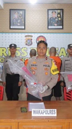 Tak Terima Ditegur saat Pesta Miras, Dua Pemuda di Konawe Selatan Bacok Polisi