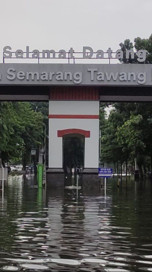 Banjir Surut, Stasiun Semarang Tawang Kembali Beroperasi