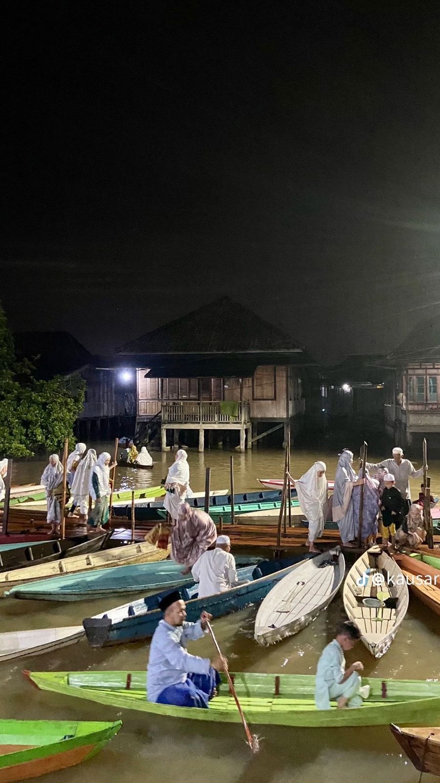 Sempat Viral karena Jemaahnya Naik Perahu untuk ke Masjid, Ini Potret Masjid di Jambi saat Tidak Banjir