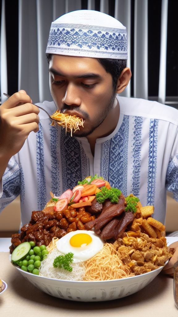 5 Cara Mencegah Makan Berlebih saat Berbuka Puasa