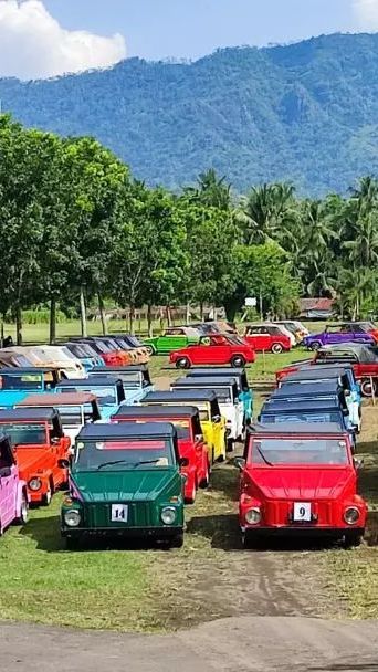 Komunitas VW Cabrio Borobudur Gunakan BRI sebagai Alat Transaksi, Pakai EDC hingga QRIS