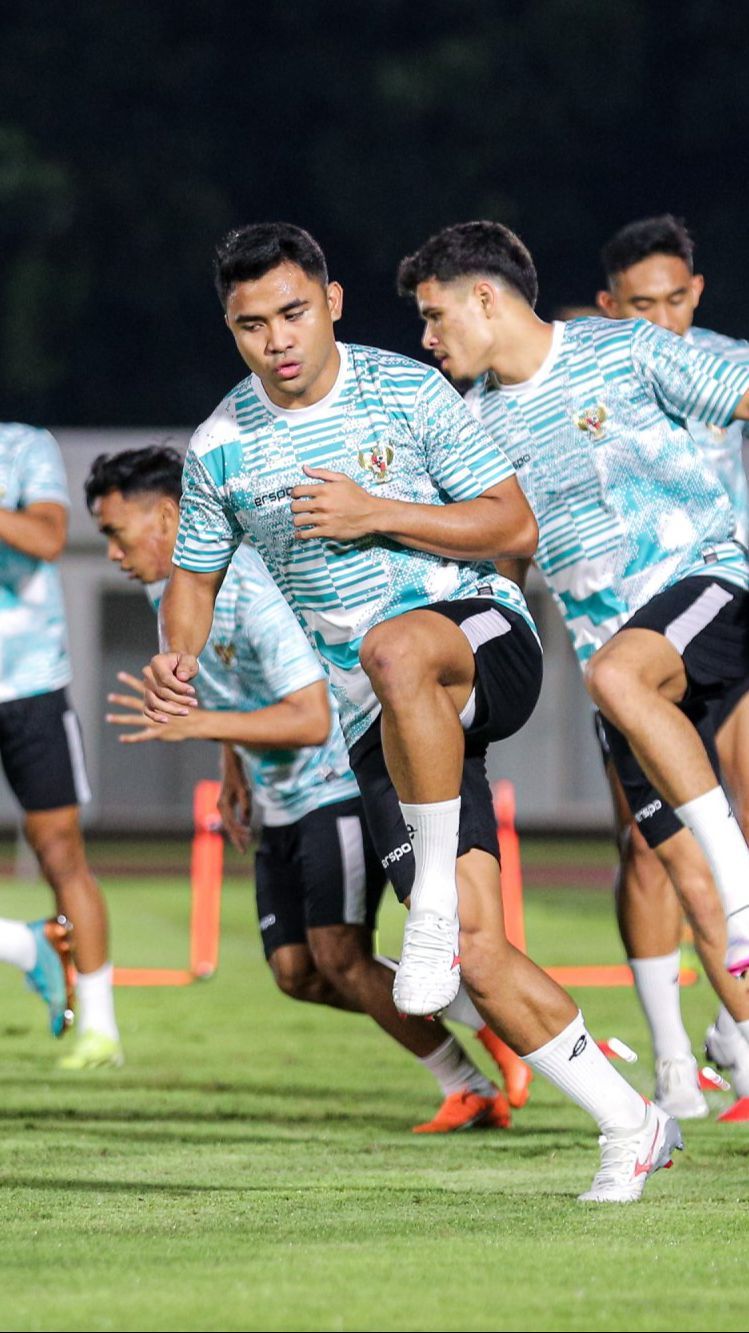 FOTO: Wajib Menang, Begini Semangat Timnas Indonesia Matangkan Kekuatan Lawan Vietnam