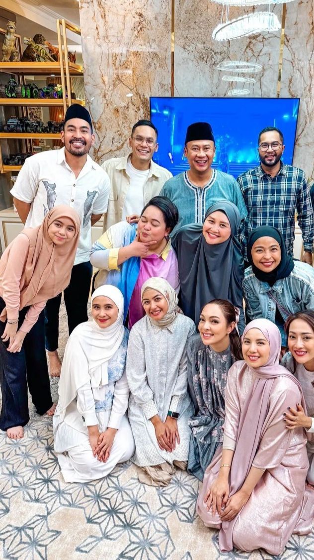 Sienna Jadi Sorotan, 8 Foto Bukber Para Artis di Rumah Mewah