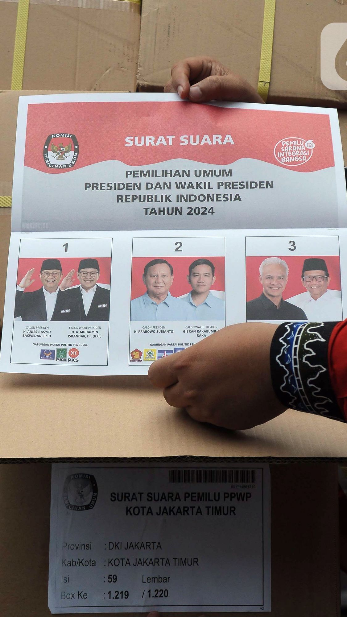 Pilpres 2024, Hasil Quick Count CSIS dengan Real Count KPU Selisih Tipis