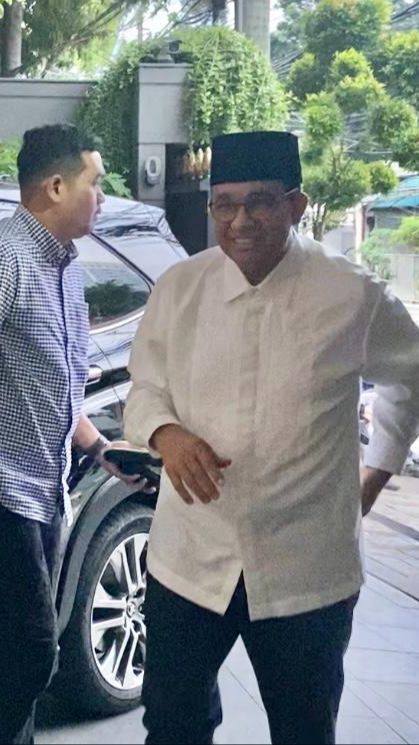 Beda Sambutan Surya Paloh kepada Prabowo dan Anies Baswedan di NasDem Tower