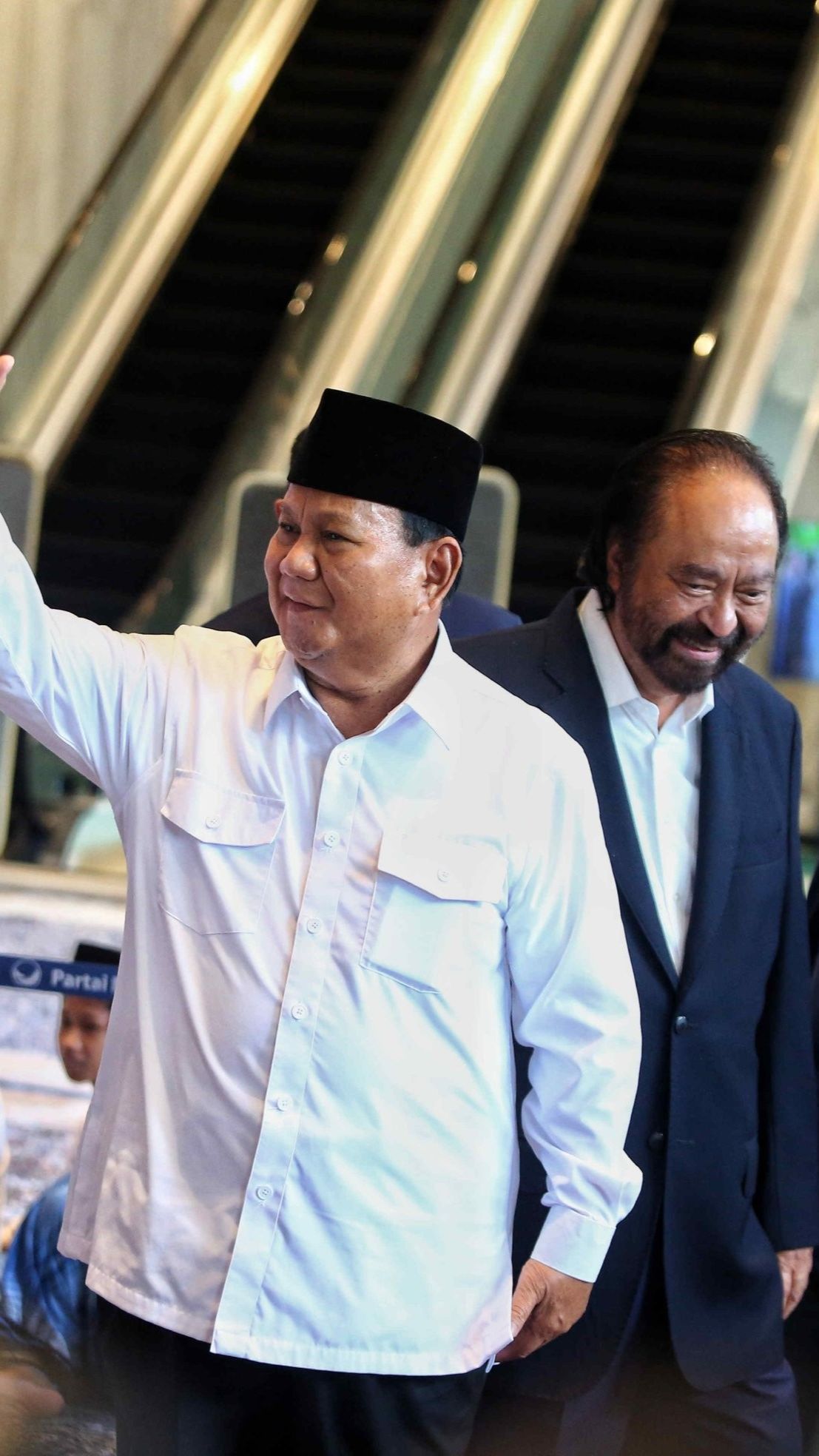 Prabowo Bertemu Surya Paloh, Timnas AMIN: Enggak Perlu Khawatir, Positif Thinking Saja