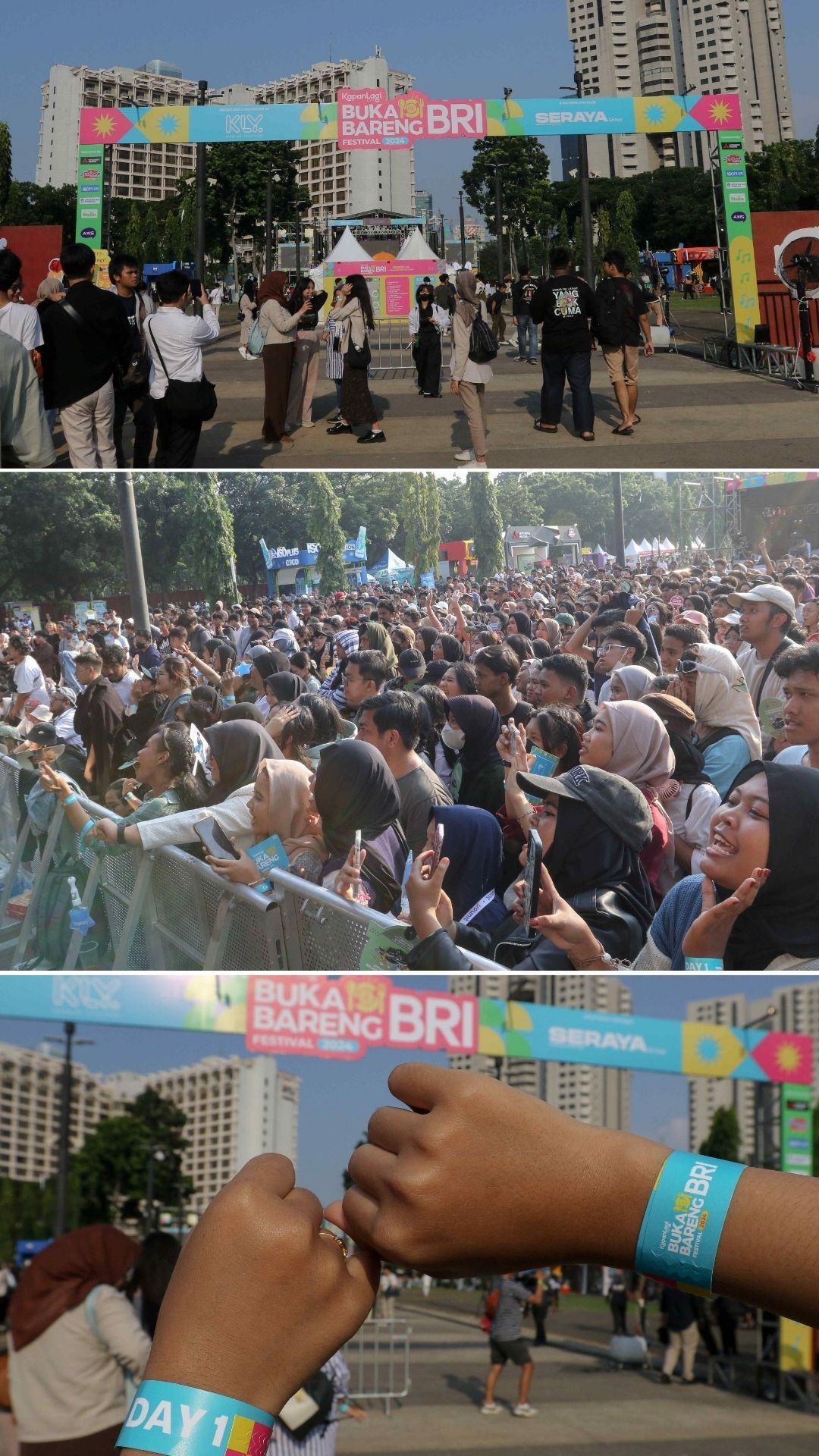 FOTO: Antusiasme Ribuan Pengunjung Serbu KapanLagi Buka Bareng BRI Festival 2024