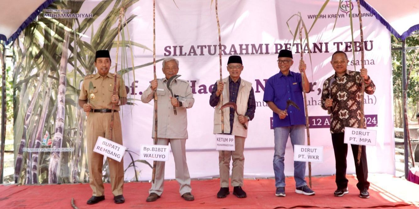 Muhammadiyah Kembangkan Riset Varietas Tebu untuk Lahan Eks Tambang