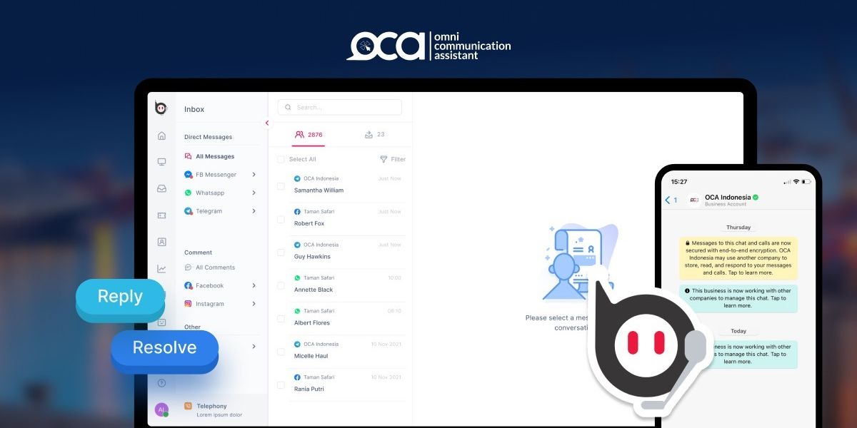 Implementasi Platform OCA Telkom Jadikan CRM Perusahaan Lebih Optimal