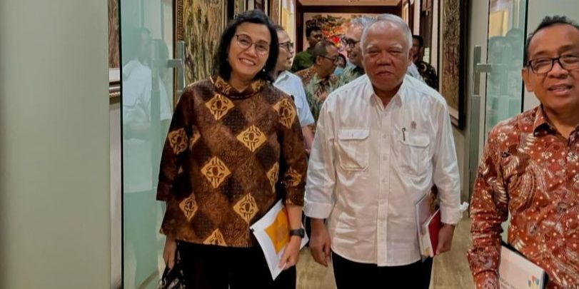 Momen Genit Pak Bas PUPR Panggil Menkeu Sri Mulyani 'Ibu Sayang' Usai Digoda Soal Gedung di IKN