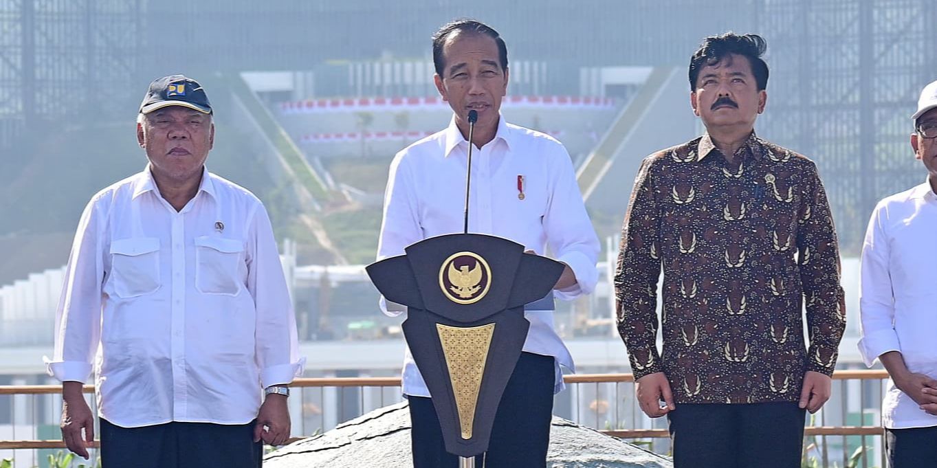 Nada Tegas dan Alis Naik, Jokowi Jawab Kabar Cawe-Cawe Internal Golkar