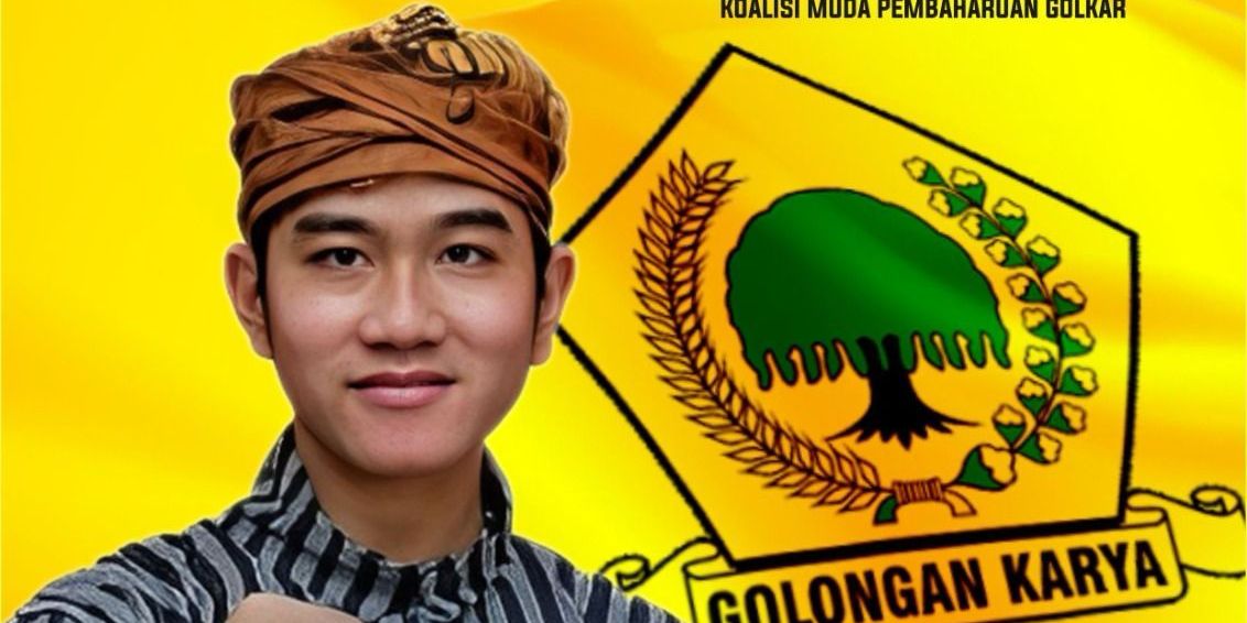 Nama Gibran Masuk Dalam Bursa Ketum, Begini Tanggapan Golkar