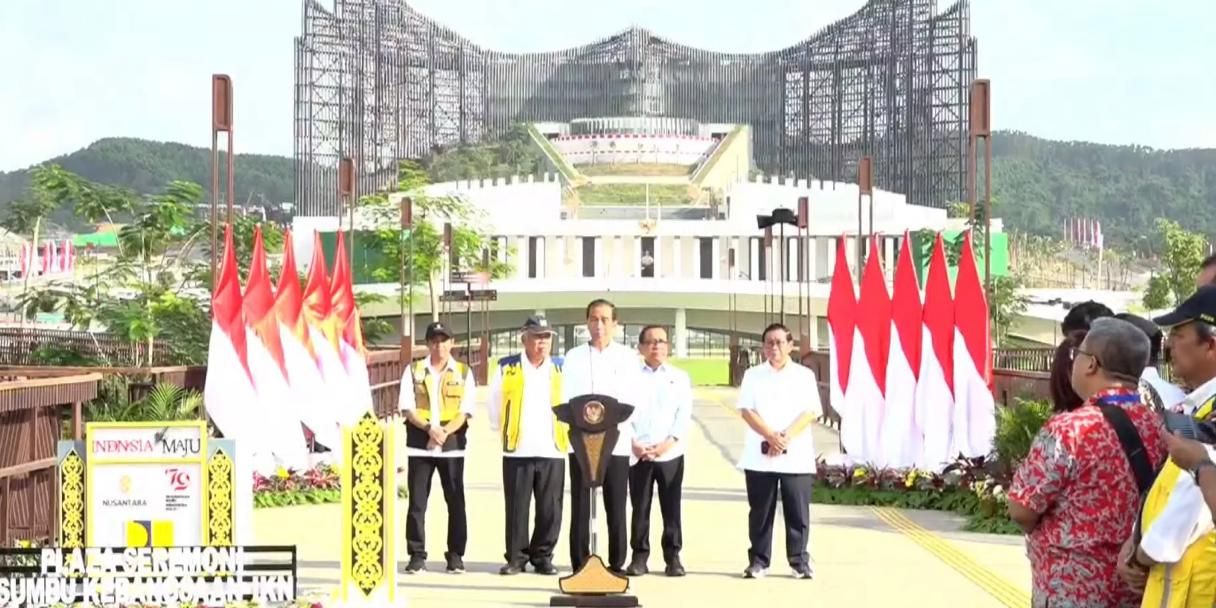 Jokowi Menginap di IKN: Tadi Malam Saya Tidur Nyenyak Pules