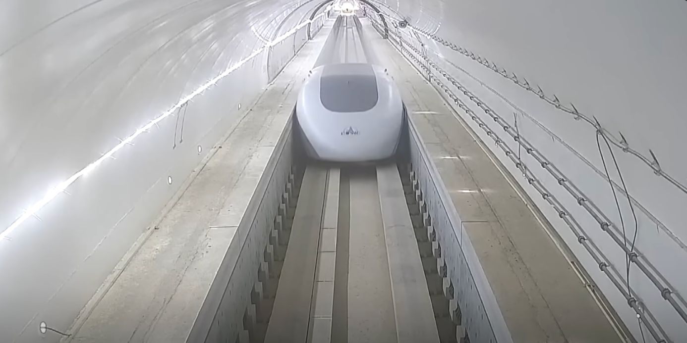 China Uji Kereta Maglev Hyperloop dengan Kecepatan 1.000 Km/Jam