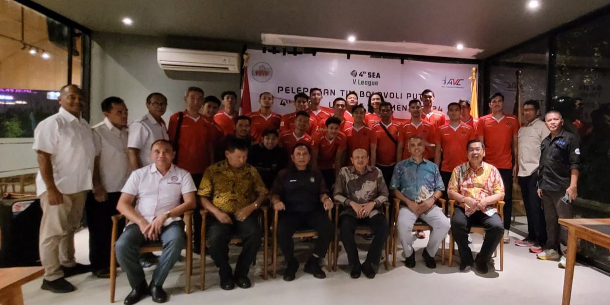 Tim Bola Voli Putra Indonesia Berangkat ke 4th Sea V League di Manila Philipina