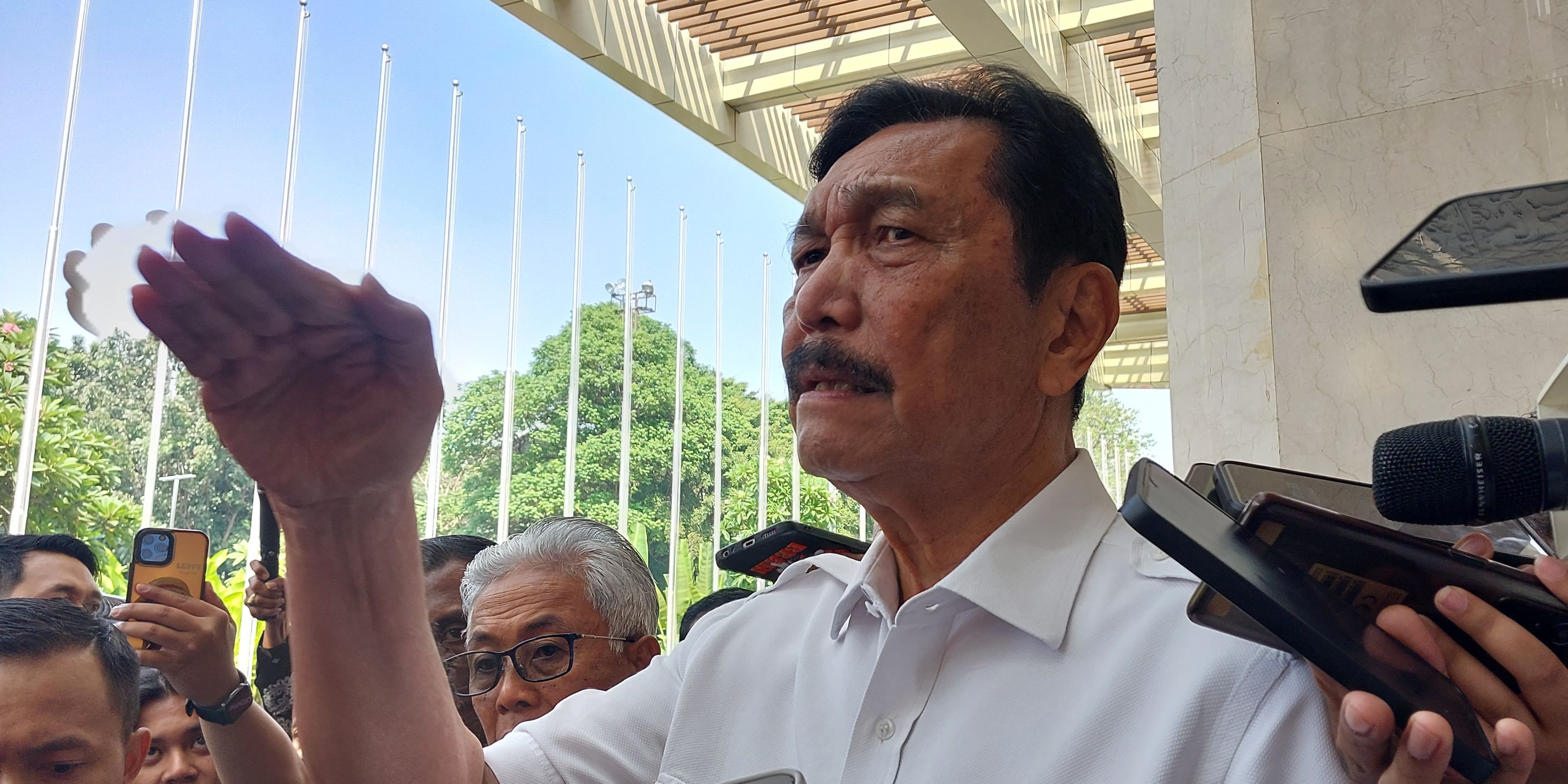 Luhut Singgung Kualitas Udara di IKN Lebih Baik Dibanding Singapura