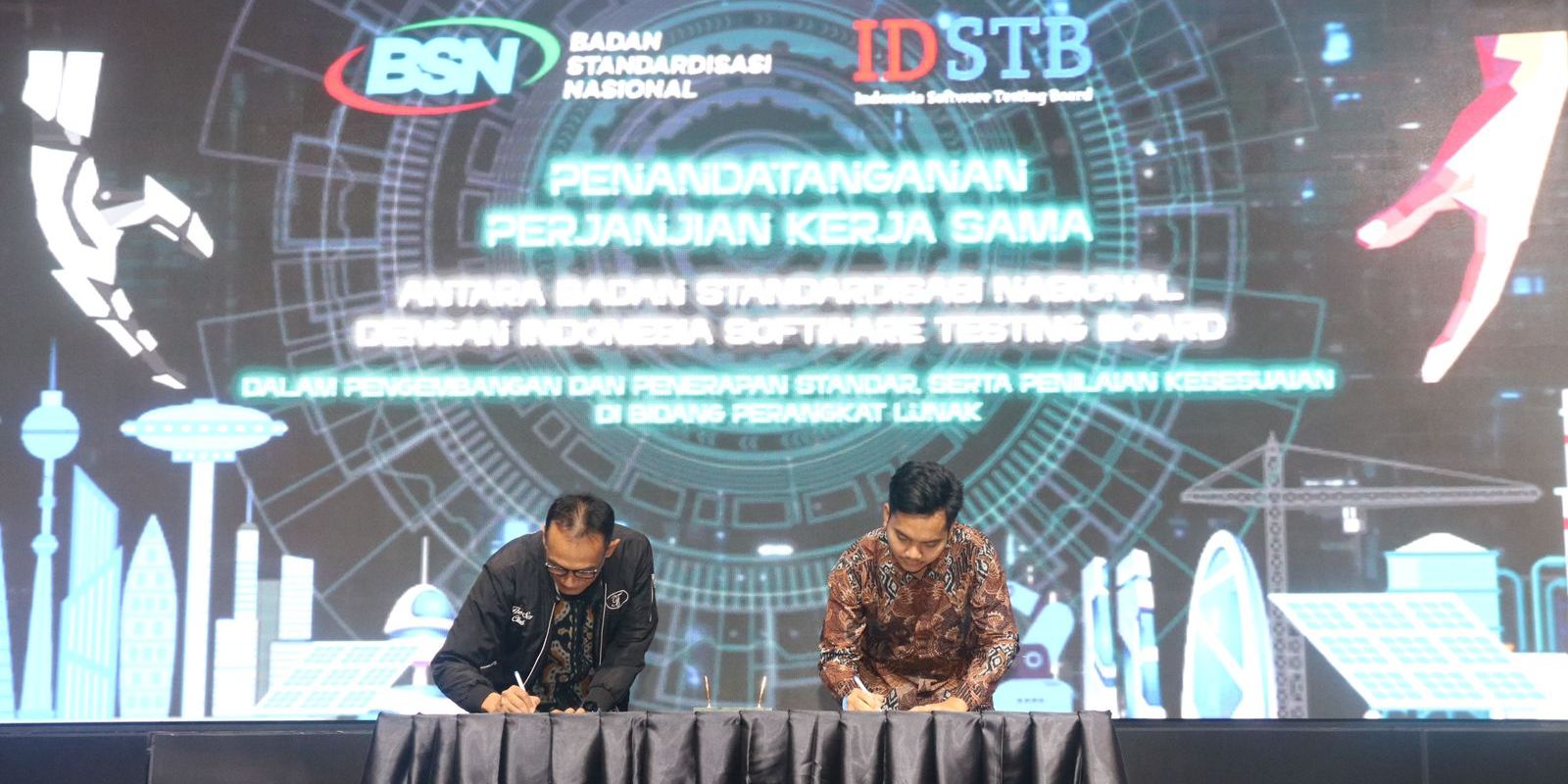 IDSTB-BSN Kerja Sama Fasilitasi Serfifikasi Software Tester