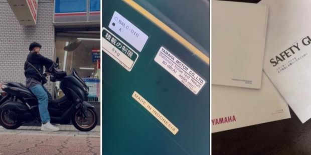 WNI Jadi Viral Setelah Membeli Yamaha NMax di Jepang, Namun Ternyata Produknya dari Indonesia.