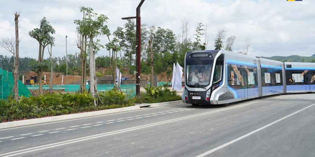 Trem Otonom di IKN Disebut Mirip Bus Gandeng TransJakarta, Kemenhub Ungkap Perbedaannya