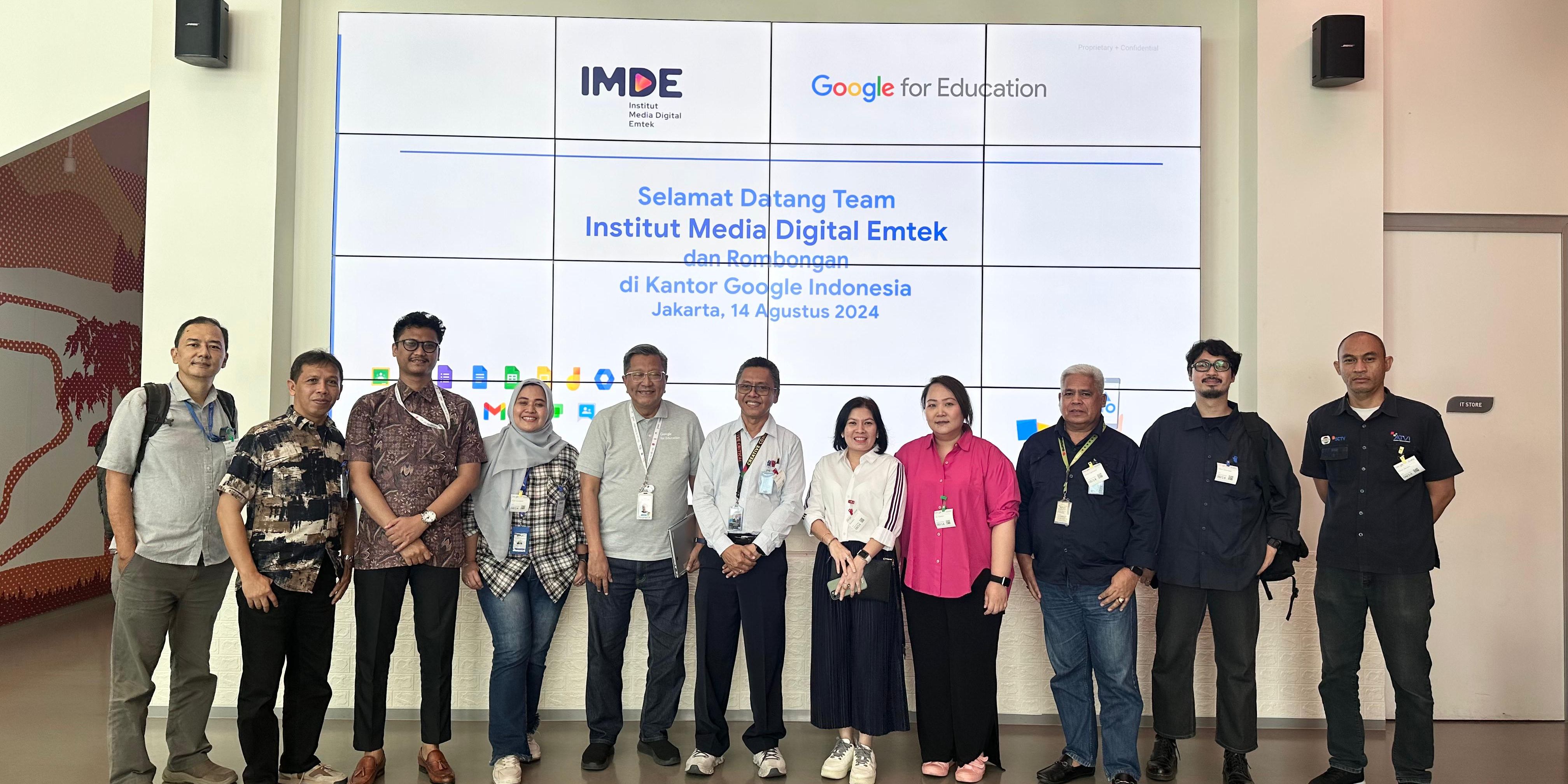 Google Sambut Hangat Pimpinan ATVI-IMDE