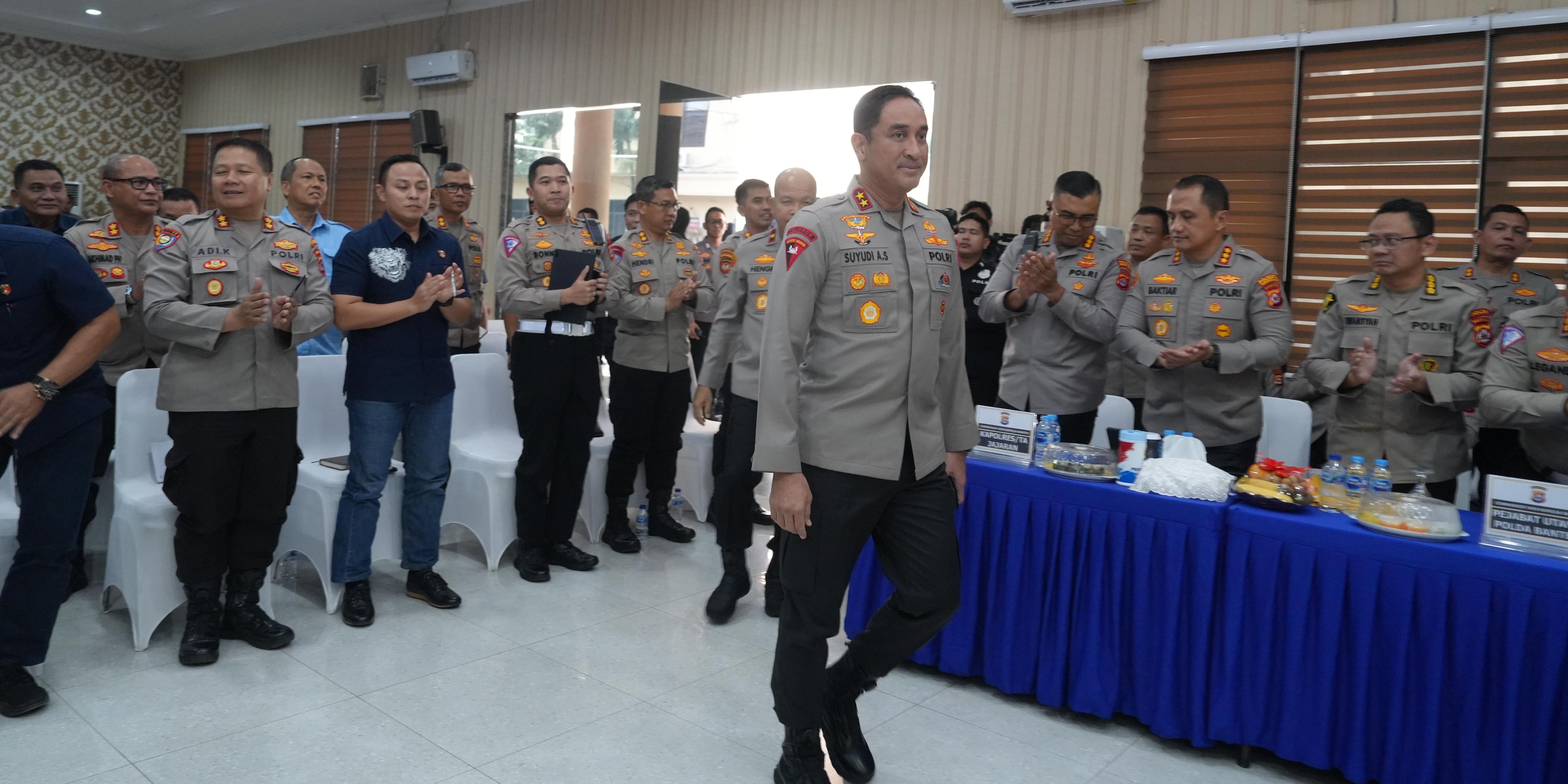 Sampaikan Commander Wish, Kapolda Banten Irjen Suyudi Ario Seto Lakukan 3 M Atasi Pengangguran