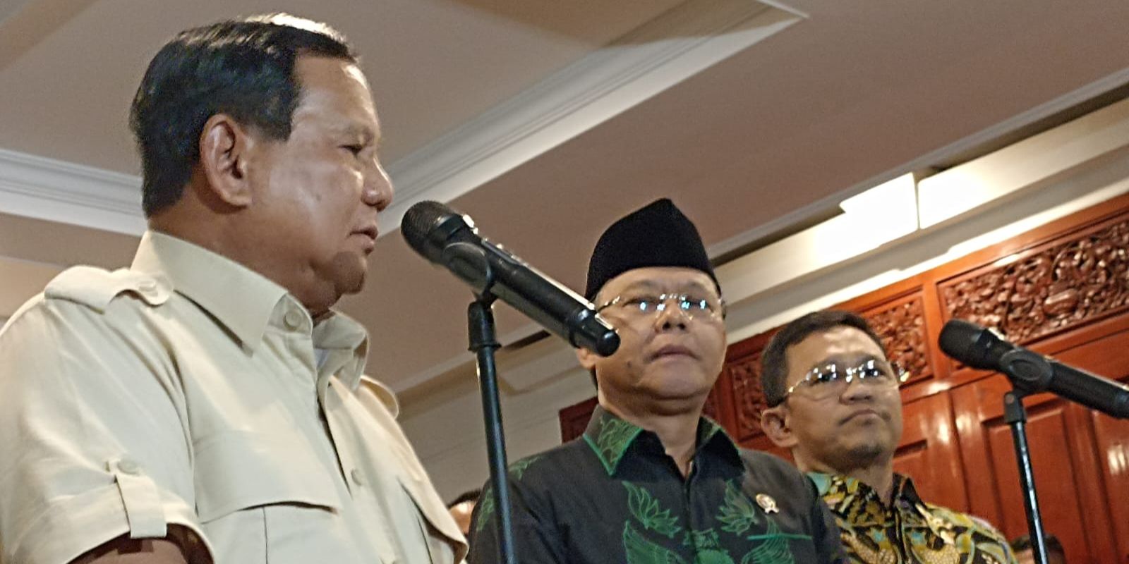 Prabowo: PPP Putuskan Gabung Koalisi Kami, Dukung Pemerintahan akan Saya Pimpin